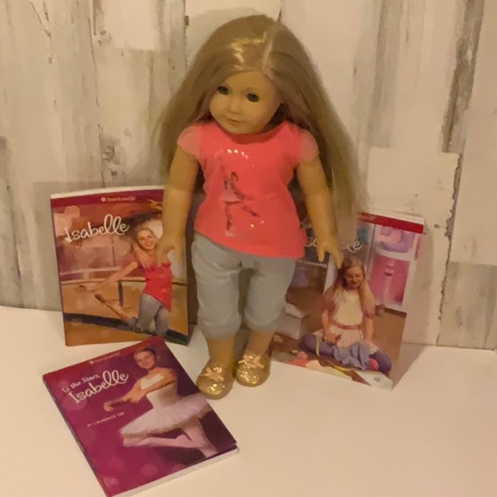 American Girl Isabelle Doll along with 3 books - Picture 2 of 4